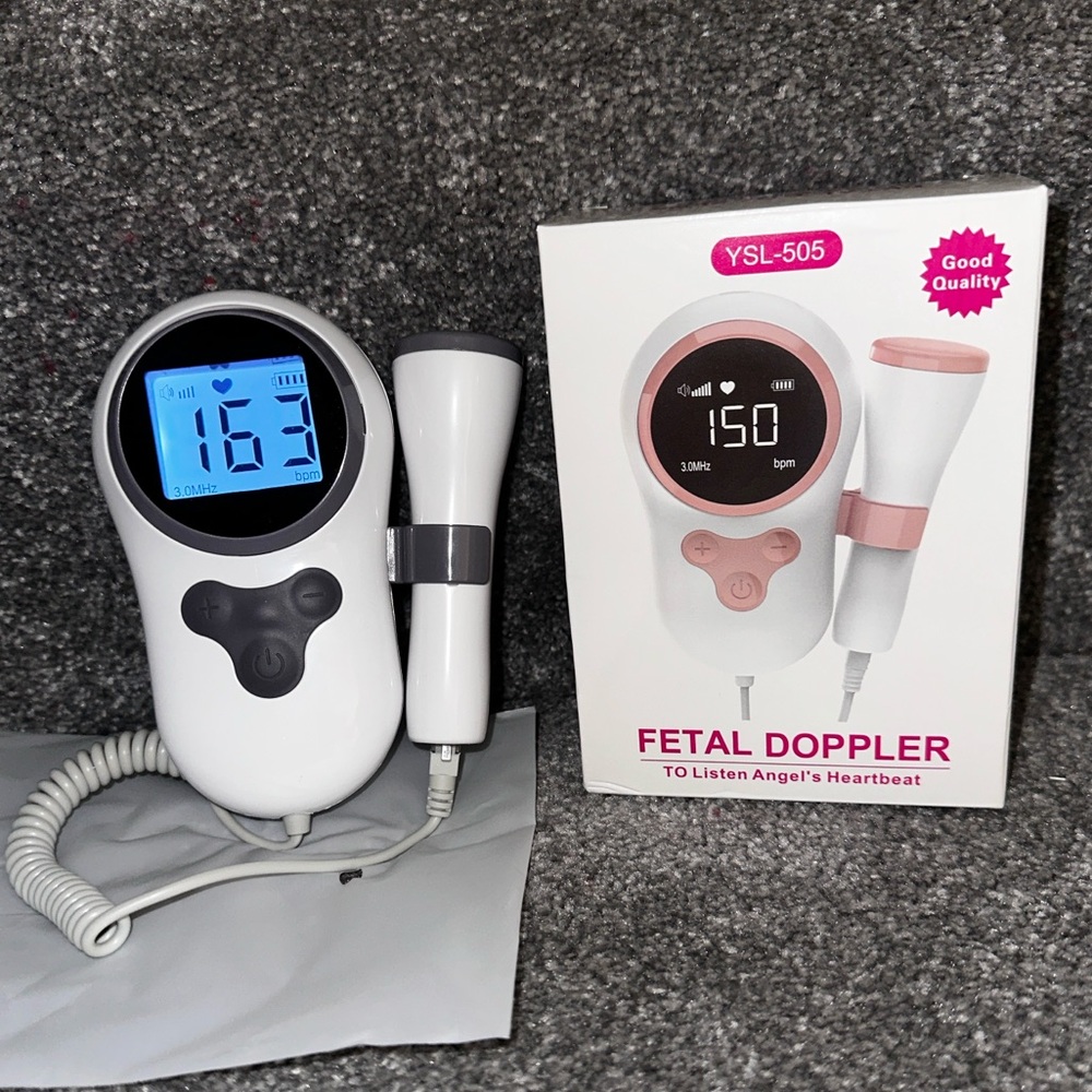 Fetal Doppler - White and Pink